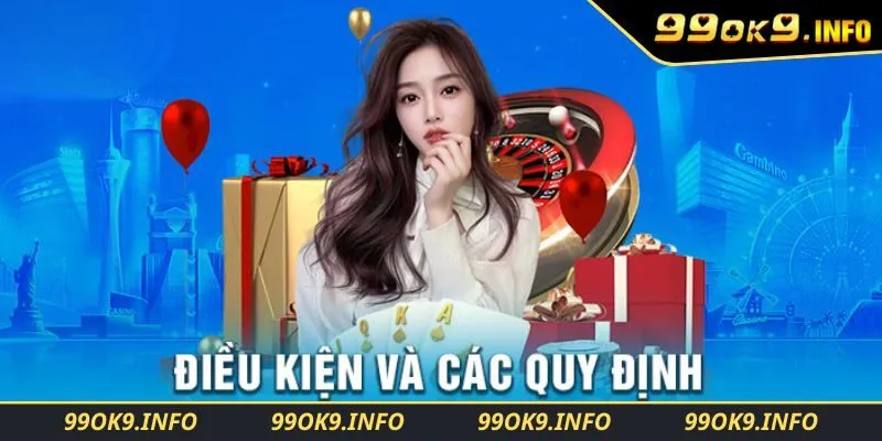 Điều kiện nhận khuyến mãi