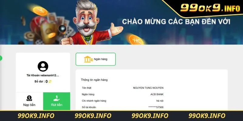 Điều kiện rút tiền 99OK bạn cần tuân thủ 100%