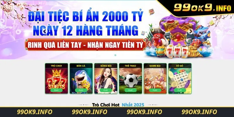 Giới thiệu về 99OK thưởng mỗi tháng